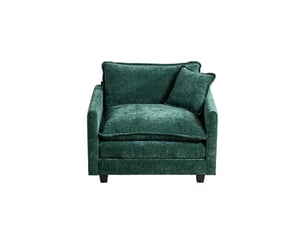 Fauteuil  fixe <strong>MODFU</strong> <strong></strong> Velours vert
