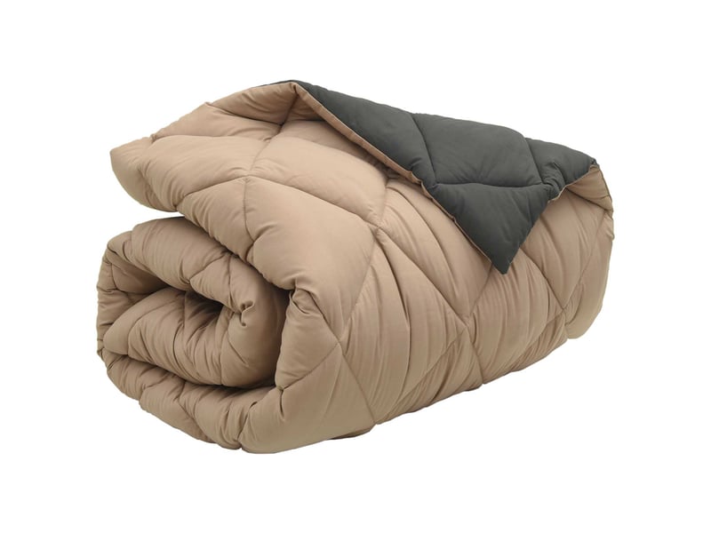  Duvet d'hiver - couette 135 x 200 cm 450 gsm microfibre (100% polyester)  - Conforama E