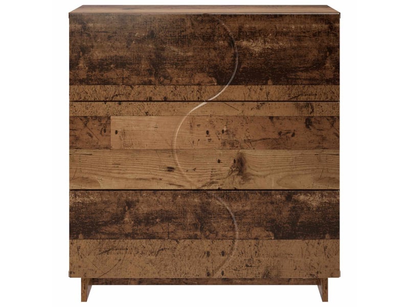 Buffet salon, buffet de rangement bois ancien 70x38x75 cm bois d'ingénierie - Conforama D