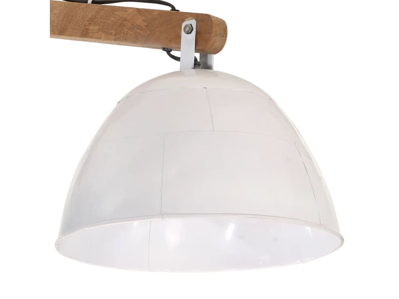  Plafonnier, lampe plafond 25 w blanc 105x30x65-108cm e27  - Conforama E