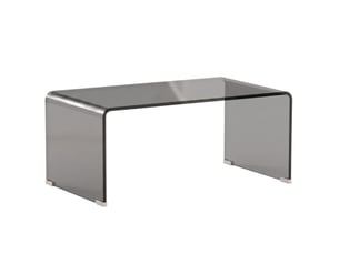 Table basse arrondi(e) coloris gris <strong></strong> <strong></strong> - 45 cmx80 cm