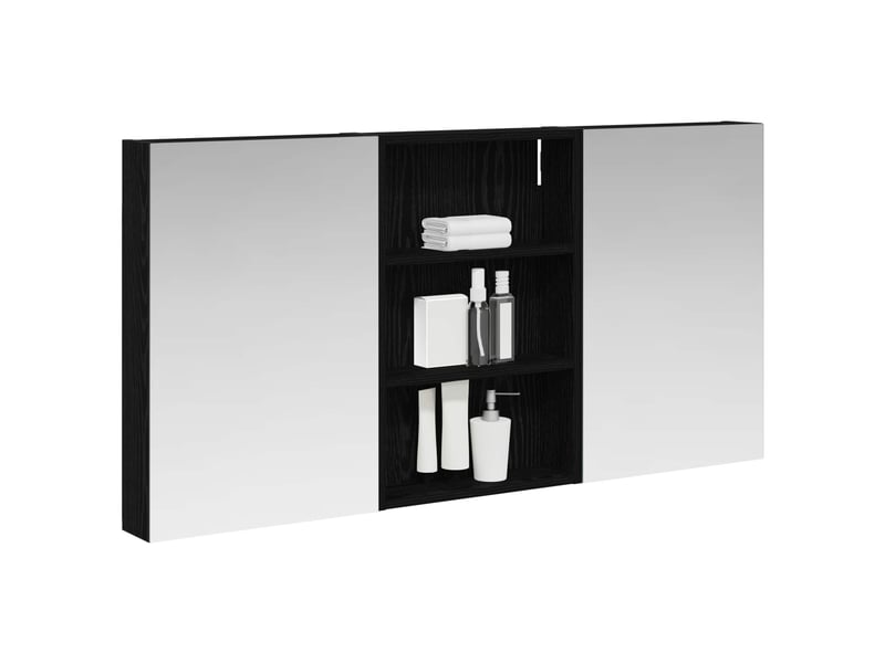  Ensemble de meubles de salle de bain 3 pcs 120x10.5x60.5 cm shl3604  - Conforama C
