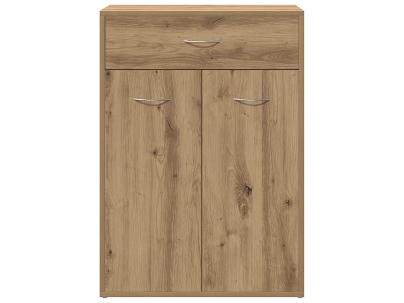  Meuble à chaussure | armoire à chaussures chêne artisanal bois d'ingénierie shl5548  - Conforama E