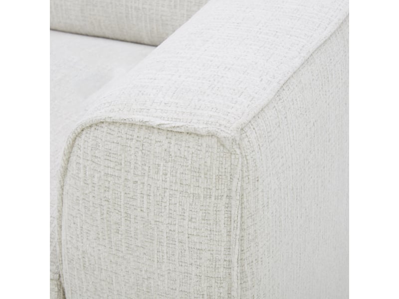Canape droit convertible beige 3 places  - Conforama U