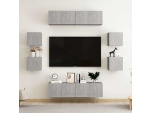 Meuble tv coloris gris 60 cm <strong></strong>  <strong></strong>