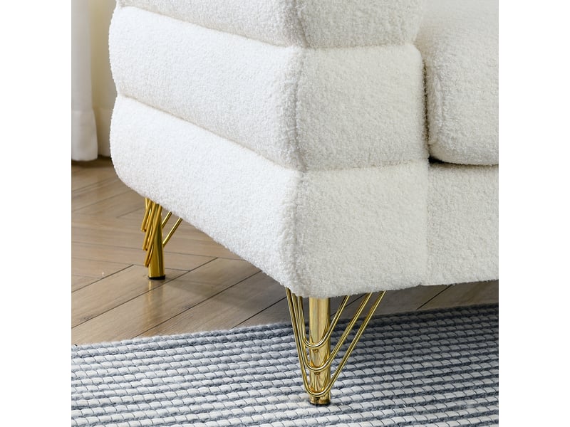  Canapé moderne - un ensemble de canapés modernes, doux et en forme de nuage, 205.7 x 81 x 71 cm, réf. W3349s00153  - Conforama D