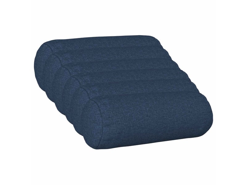  Lot de 6 coussins avec oreiller, coussins décoratifs heerlen bleu tissu cf50674  - Conforama B