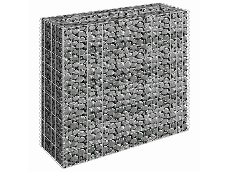  Jardinière - lit surélevé à gabion acier galvanisé 90x30x90 cm  - Conforama C
