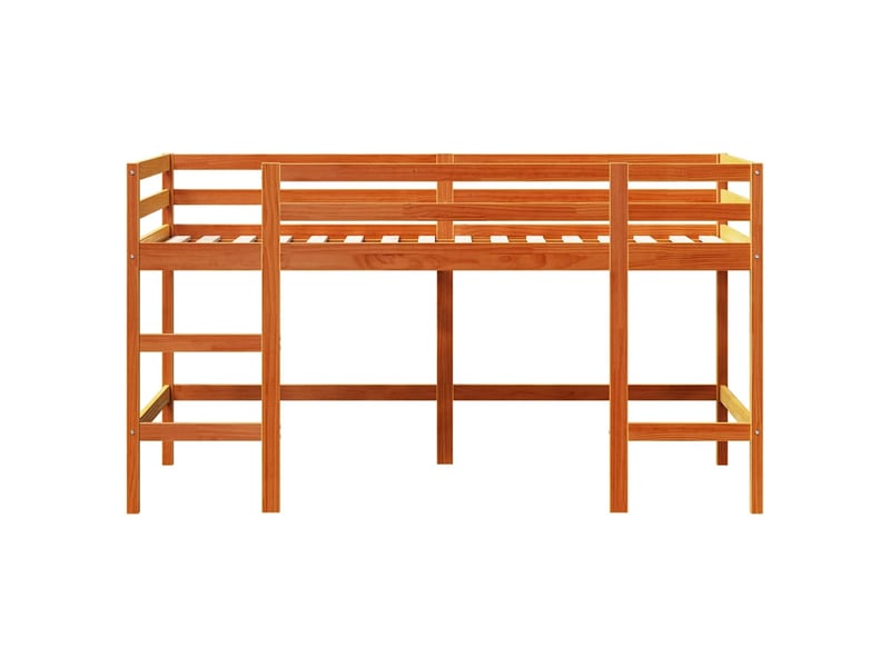  Lit mezzanine d'enfants - lit jeune sans matelas avec échelle 80x200 cm  - Conforama D
