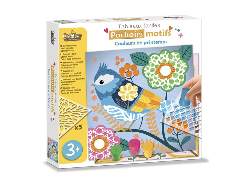  Pochoirs motifd couleur de printemps CL207 - Conforama A