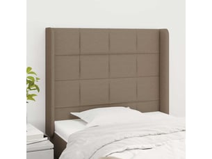 Tete de lit A poser largeur 93 cm taupe