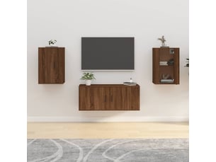 Meuble tv coloris marron  <strong></strong>  <strong></strong>