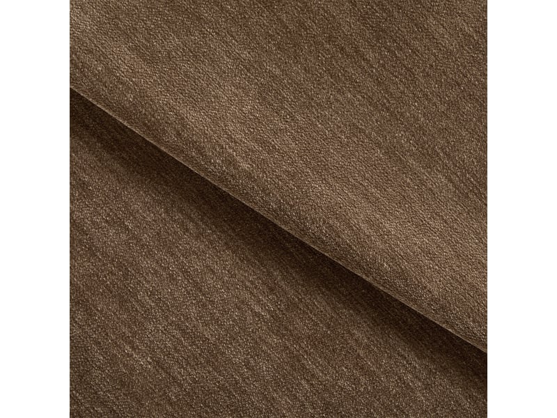Canapé 3 places en tissu tramé toucher doux marron clark 1CLA3PTTMR - Conforama D