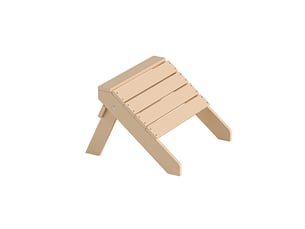 Home deluxe tabouret farea – blanc crème | mobilier de jardin chaise de terrasse, tabouret