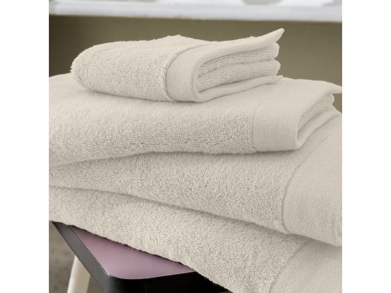  Pack complet 10 pièces softy salle de bain 100 % coton zero twist – 600 gm²  - Conforama B