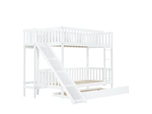 Lit simple 90x200 cm    coloris blanc