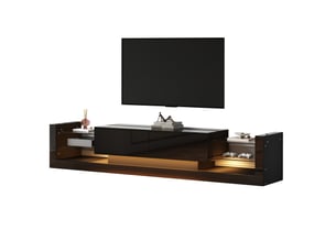 Meuble tv coloris noir 181 cm MODENVIE