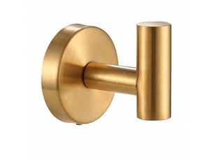 Ensemble de porte-serviettes de salle de bains en acier inoxydable, or, accessoires
