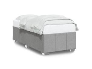 Lit simple 80x200 cm    coloris gris