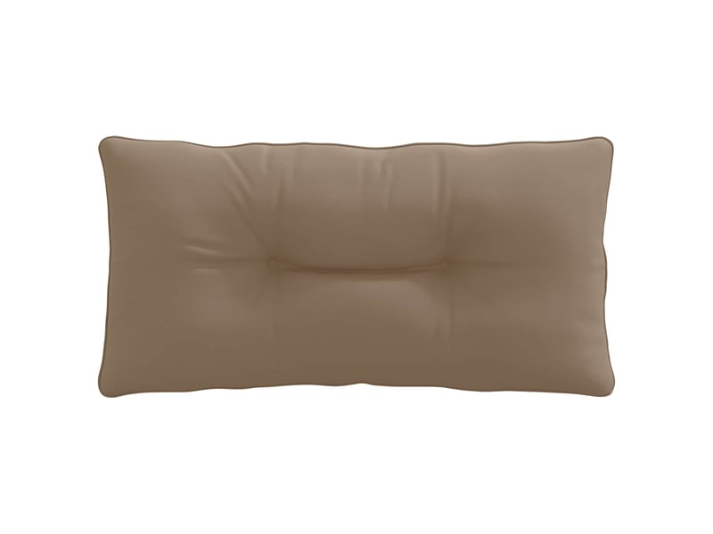  Coussin de dos, coussin de dossier putten 100 % polyester taupe 70 x 40 x 10 cm cf54940  - Conforama D