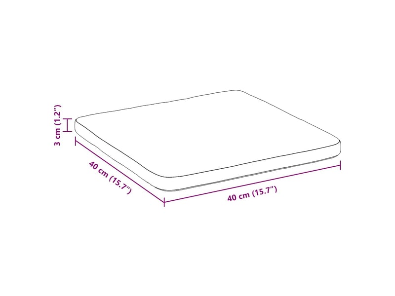 Lot de 4 coussins de siège, coussins décoratifs velours gris clair 40 x 40 x 3 cm cf60037 - Conforama E