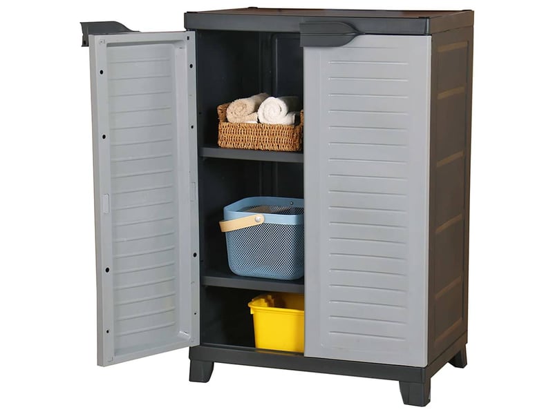  Meuble de rangement en plastique 65x45x97 cm  - Conforama B