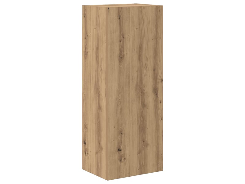  Meuble tv - banc tv - meuble de rangement mural 40,5 x 30 x 102 cm chêne artisanal  - Conforama A