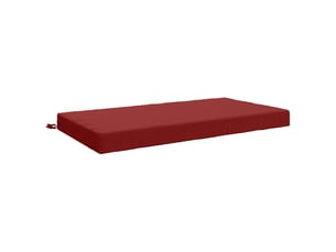 Coussin d'assise, coussin pour chaisecanapé soest 100 % polyester bordeaux cf51415