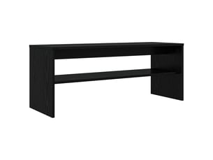 Meuble tv coloris noir 100 cm