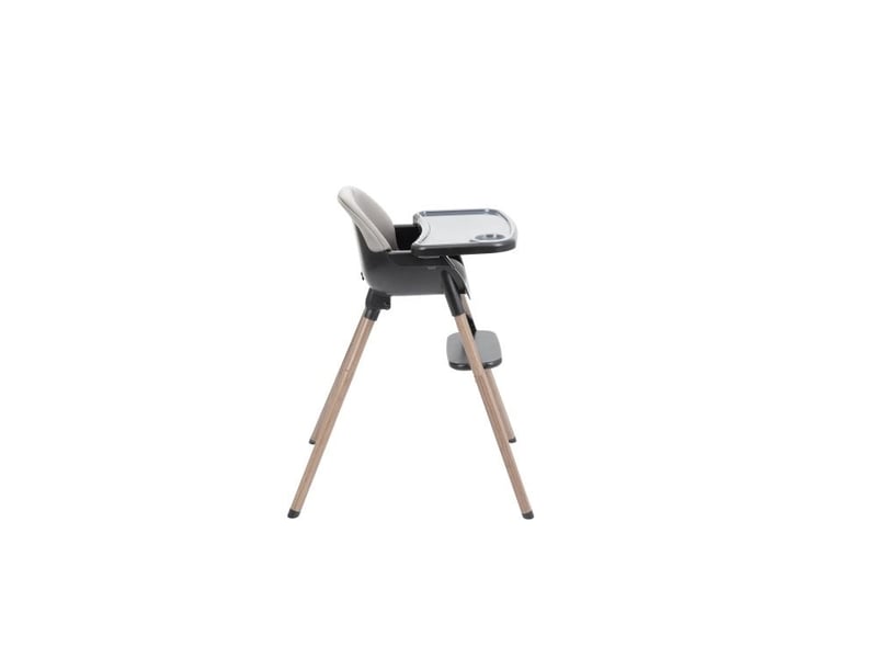  Chaise haute presti 3-en-1 évolutive - chaise, chaise basse, tabouret - steeple gray 3AJ999STGEU - Conforama B