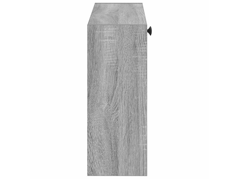  Meuble à chaussures mural, armoire à chaussures alkmaar 71x17x43 cm sonoma gris  - Conforama E