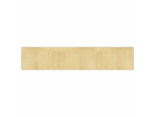 Tapis rectangulaire en bambou, coloris naturel clair, 60x300 cm - comfortxl