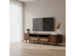Meuble tv coloris bois foncé 40 cm <strong>URBAN MEUBLE</strong>  <strong></strong>