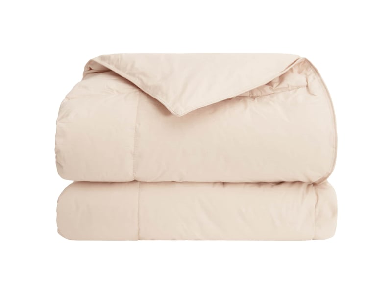  Duvet d'hiver - couette beige 260 x 240 cm 100% kapok naturel  - Conforama D
