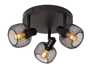 Spot plafond diam. 37 cm 3xe14 noir - lucide - maren