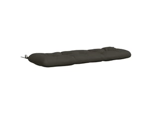 Coussin de banc, coussin d'assise, coussin de canapé vianen 100 % polyester anthracite cf53953
