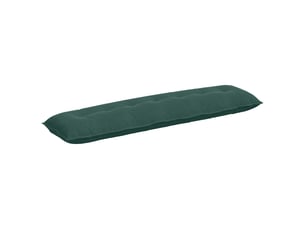 Coussin de dos, coussin de dossier vert foncé 200 x 50 cm tissu en velours côtelé cf55086