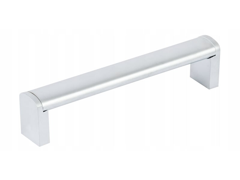  Poignée de meuble en métal, chrome mat, 192 mm  - Conforama A