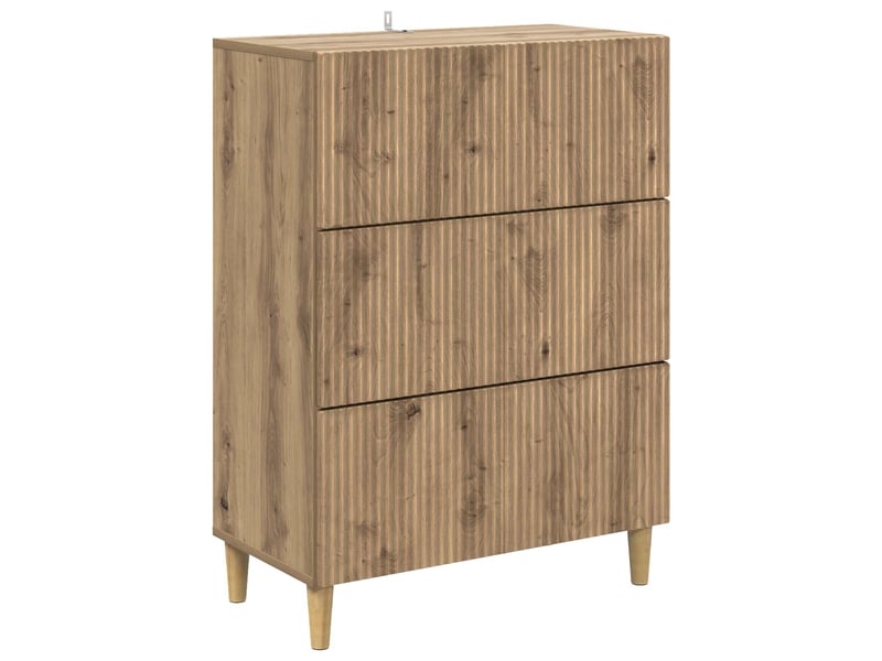 Armoire de rangement bureau, armoire à tiroirs 66 x 34,5 x 90 cm bois d'ingénierie shl482 - Conforama A