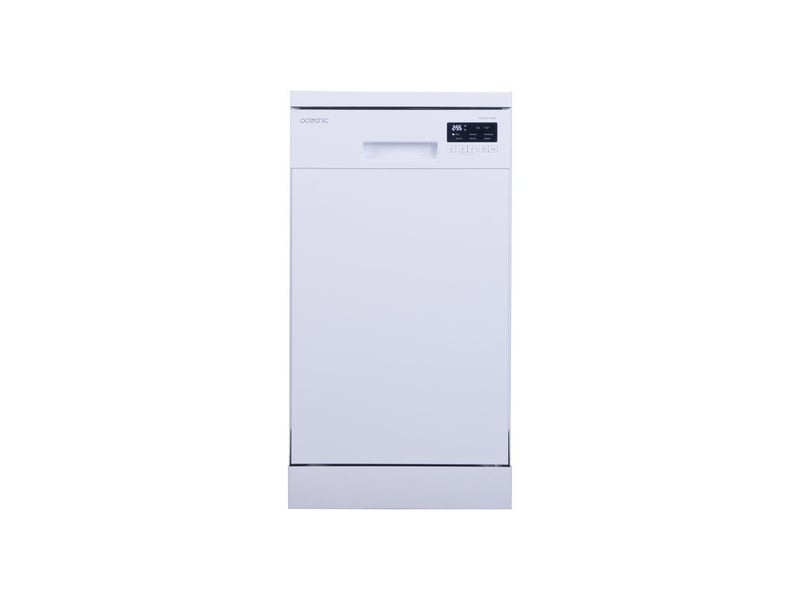 Lave vaisselle pose libre 45 cm 10 couverts moteur induction 47 db blanc OCEALV1047W - Conforama A