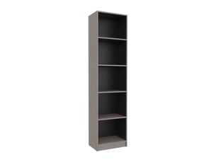 Bibliothèque home de 181 cm, wengé (réf. Epw 13882)