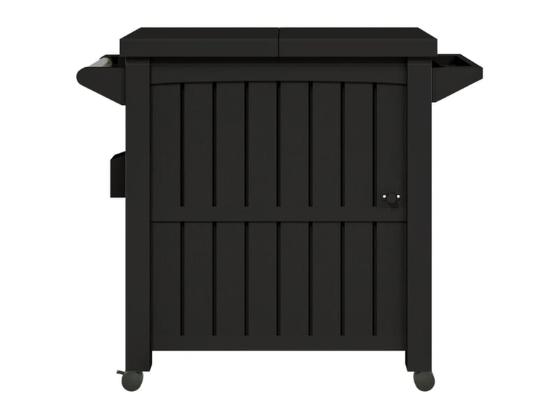 Chariot de service 3 en 1 noir polypropylène - Conforama D