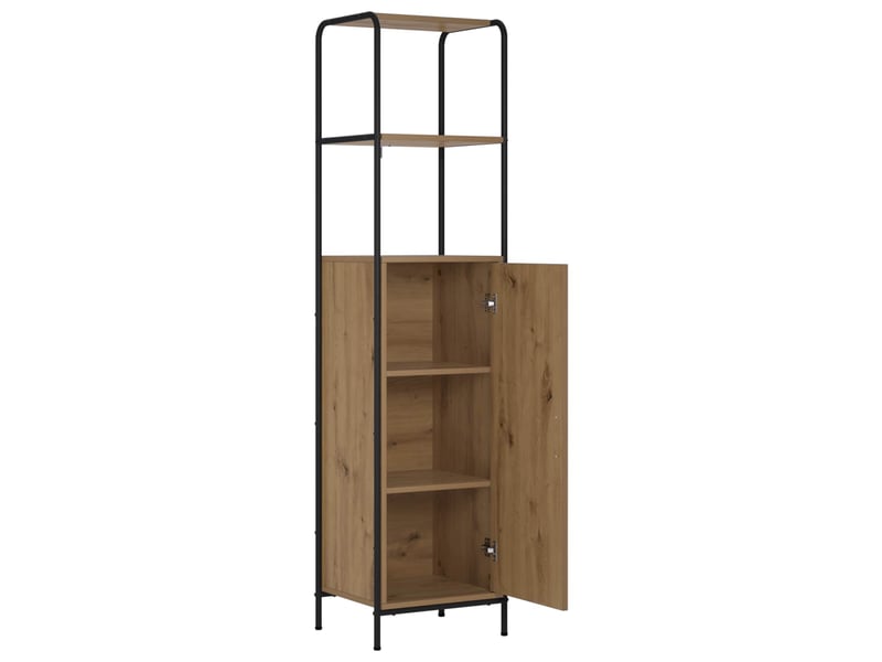  Haut armoire, armoire de rangement chêne artisanal 40x33x161 cm bois d'ingénierie shl85470  - Conforama C