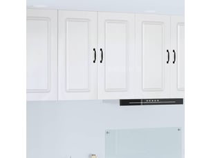 Meuble mural de cuisine | armoire de cuisine blanc brillant 80x31x80cm shl6606