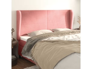 Tete de lit A poser largeur 183 cm rose