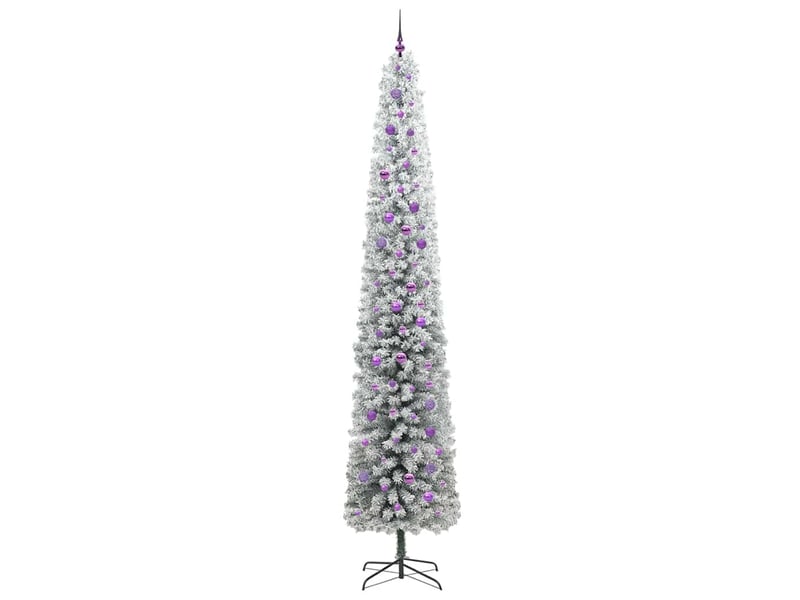  Sapin de noël artificiel, arbre de noël vert 300 cm pvc et acier et plastique shl3089  - Conforama D