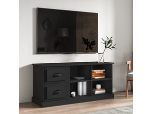 Meuble tv coloris noir 102 cm <strong></strong>  <strong></strong>