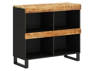 Table de chevet - table latérale 85x33x75 cm bois massif de manguier