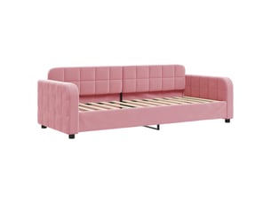 Lit simple 80x200 cm    coloris rose