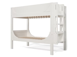 Lit superposé 90x200 cm <strong>KORFEE</strong>  <strong></strong> coloris blanc
